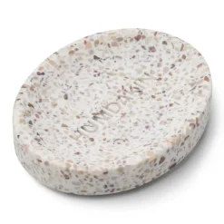 Pompes À Savon & Porte Savons<Humdakin Porte savon Terrazzo 10x13 cm, White-brown