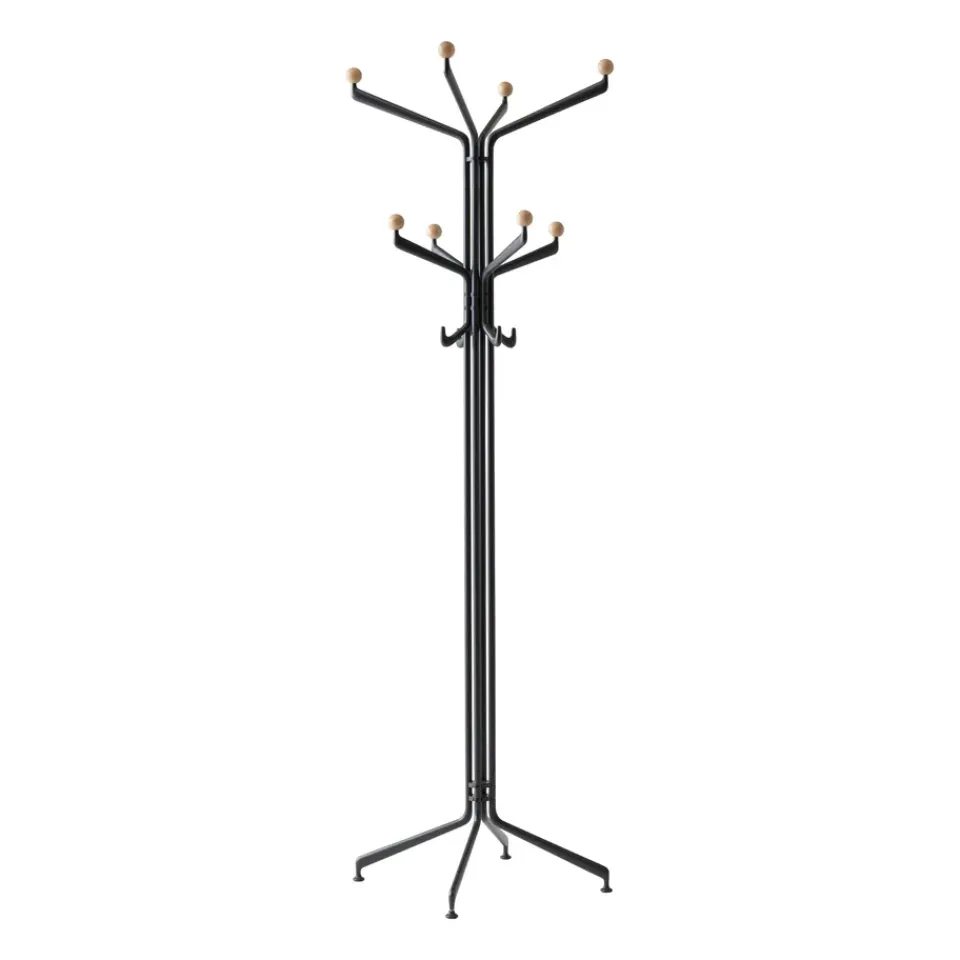 Cintres & Portants<&Tradition Porte vêtements Capture SC77, Graphite-Oak