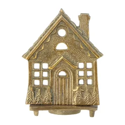 Bougies<Bloomingville Porte-bougie chauffe-plat Crista 6x14 cm, Laiton