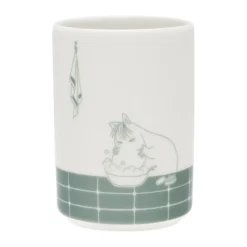 Porte-Brosse À Dents<Moomin Arabia Porte-brosse à dents Moomin, Badstund grön-vit