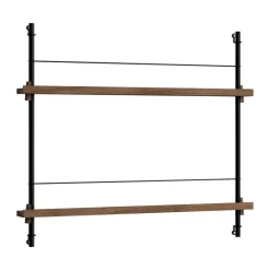 Porte-Revues<MOEBE Porte-revues , Smoked oak-black