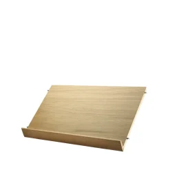 Porte-Revues<String Porte-revues bois, chêne, 58x30 cm