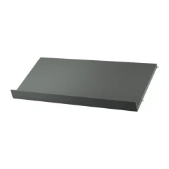 Porte-Revues<String Porte-revues bois, Gris foncé, 78x30 cm