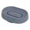 Pompes À Savon & Porte Savons<Bosign Porte-savon silicone avec égouttoir dissimulé large, Graphite