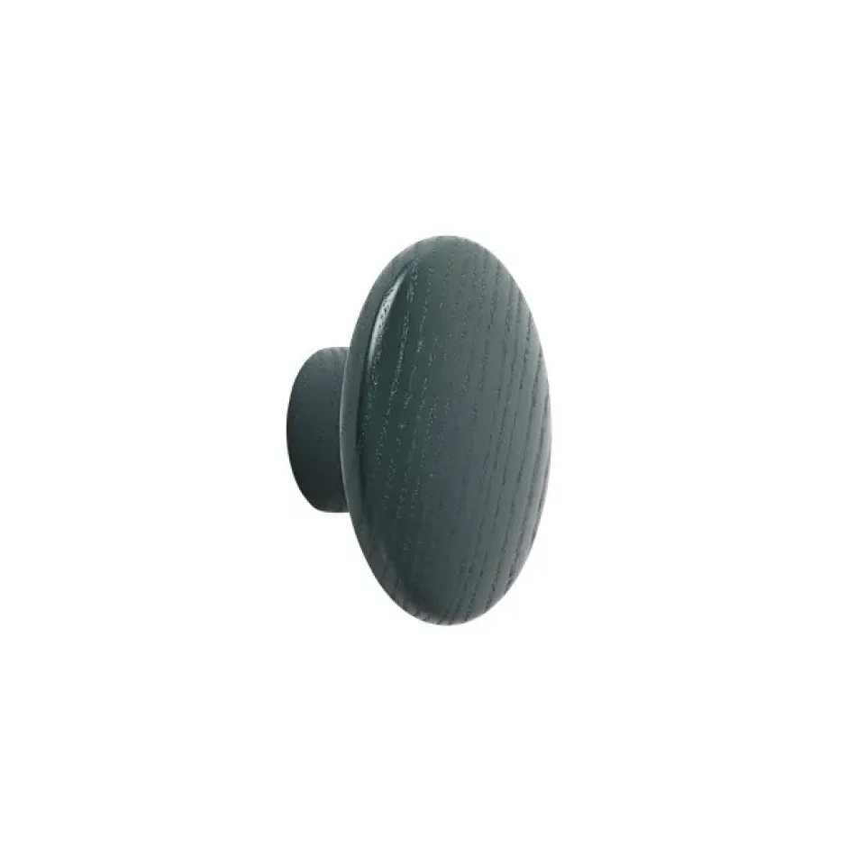 Crochets & Portemanteaux Muraux|Rangements Pour Les Chambres D'Enfants<Muuto Porte-vêtements The Dots dark green, XS