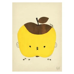 Posters|Accessoires Pour Chambre D'Enfants<Fine Little Day Poster Apple Papple, 50x70 cm