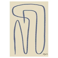 Posters<Paper Collective Poster Different Ways bleu, 50x70 cm