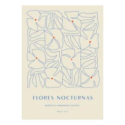 Posters<Paper Collective Poster Flores Nocturnas 01, 30x40 cm