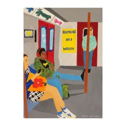 Posters<Paper Collective Poster Humans Are Weird, 50x70 cm