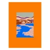 Posters<Paper Collective Poster Orange Landscape, 50x70 cm