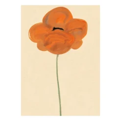 Posters<Paper Collective Poster Orange Vallmo, 50x70 cm