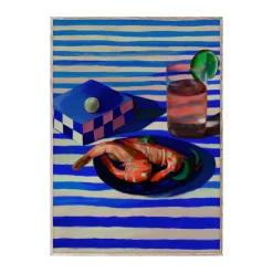 Posters<Paper Collective Poster Shrimp & Stripes, 50x70 cm