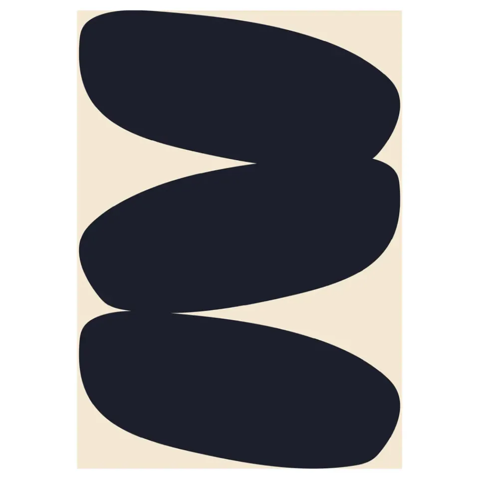 Posters<Paper Collective Poster Solid Shapes 01, 50 x 70cm