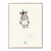 Posters|Accessoires Pour Chambre D'Enfants<Paper Collective Poster Space Traveller, 30x40 cm