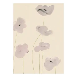 Posters<Paper Collective Poster White Vallmo, 30x40 cm