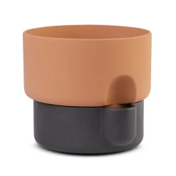 Cache-Pots<Northern Pot avec auto-arrosage Oasis moyen Ø20.5 cm, Terre cuite-marron foncé