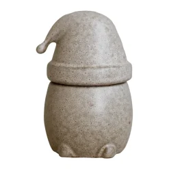 Décorations De Noël<DBKD Pot avec couvercle Eating Santa Petit, Beige