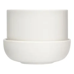 Cache-Pots<Iittala Pot avec soucoupe Nappula Ø17 cm h13 cm, Blanc