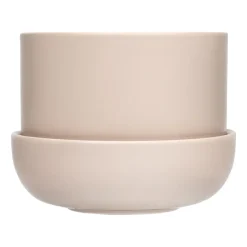 Cache-Pots<Iittala Pot avec soucoupe Nappula Ø17 cm h13 cm, Beige