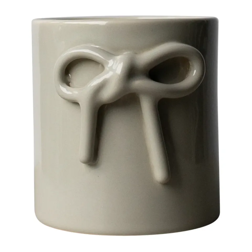 Cache-Pots<DBKD Pot Bow Ø11 cm, Shiny mole