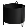 Cache-Pots<Woud Pot de fleur Pidestall small Ø15 cm, Noir