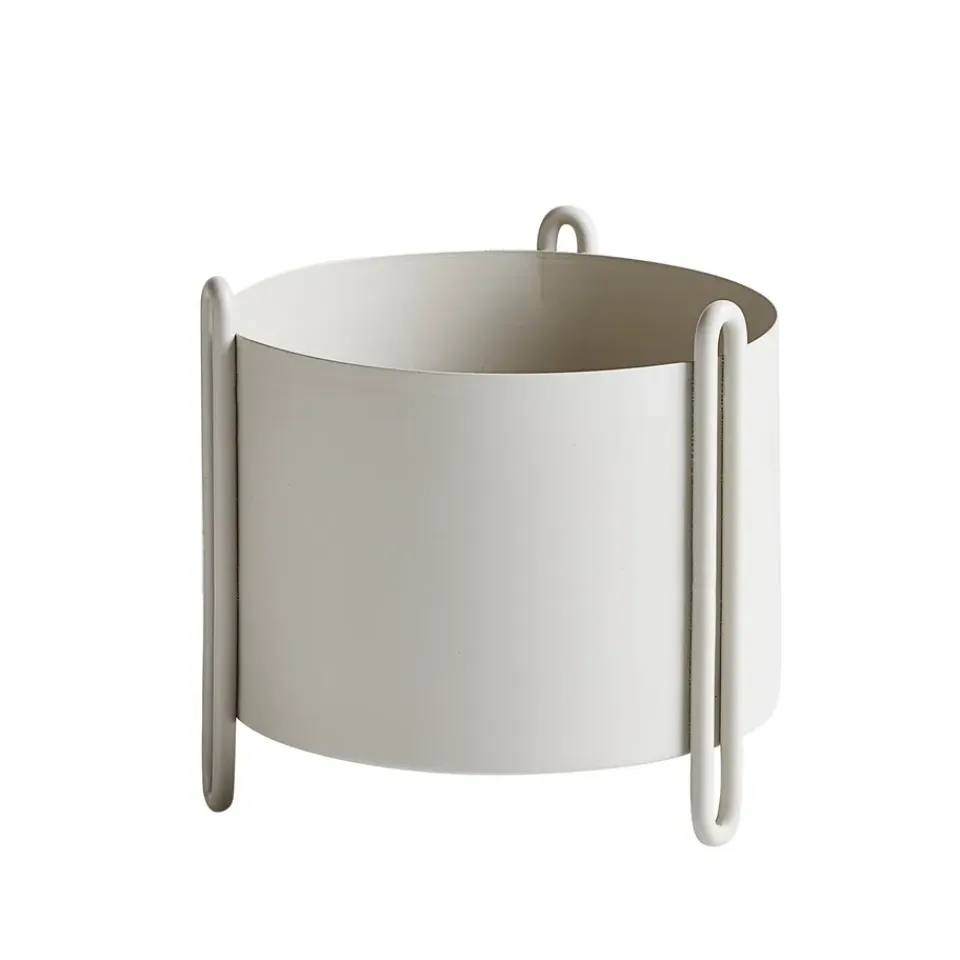 Cache-Pots<Woud Pot de fleur Pidestall small Ø15 cm, Gris