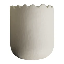 Cache-Pots<DBKD Pot de mur Flowery 19 cm, Crème