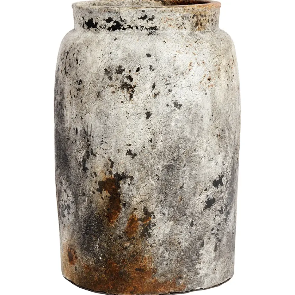 Cache-Pots<MUUBS Pot Echo Ø26 cm h40cm, Rouille-gris