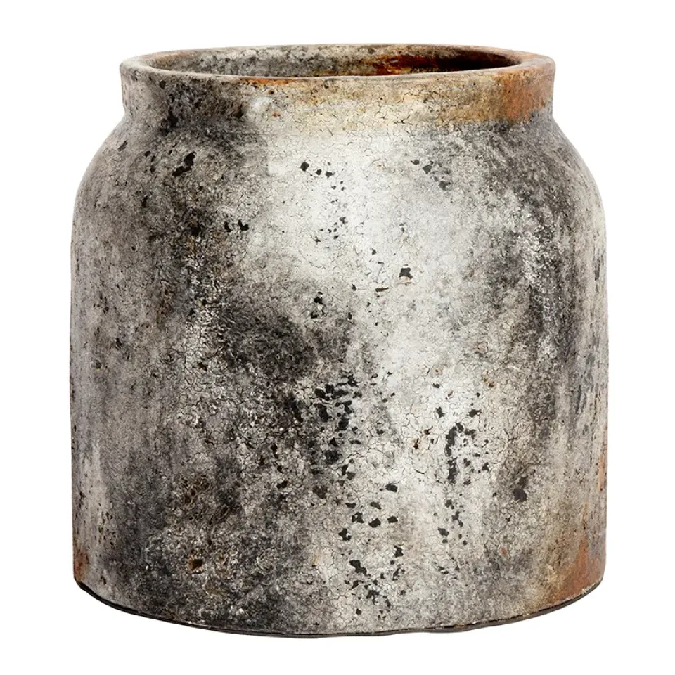 Cache-Pots<MUUBS Pot Echo Ø28 cm, Rouille-gris