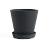 Cache-Pots<HAY Pot Flowerpot with saucer XXL Ø26 cm, Noir