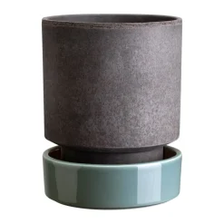 Cache-Pots<Bergs Potter Pot Hoff, Ø16 cm, Raw Grey-Misty Blue