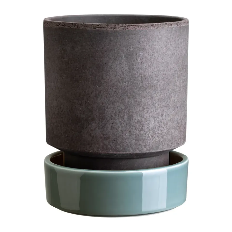 Cache-Pots<Bergs Potter Pot Hoff, Ø16 cm, Raw Grey-Misty Blue