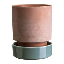 Cache-Pots<Bergs Potter Pot Hoff, Ø14 cm, Raw Rosa-Misty Blue