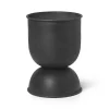Cache-Pots<Ferm Living Pot Hourglass extra small Ø21 cm, Noir-gris foncé
