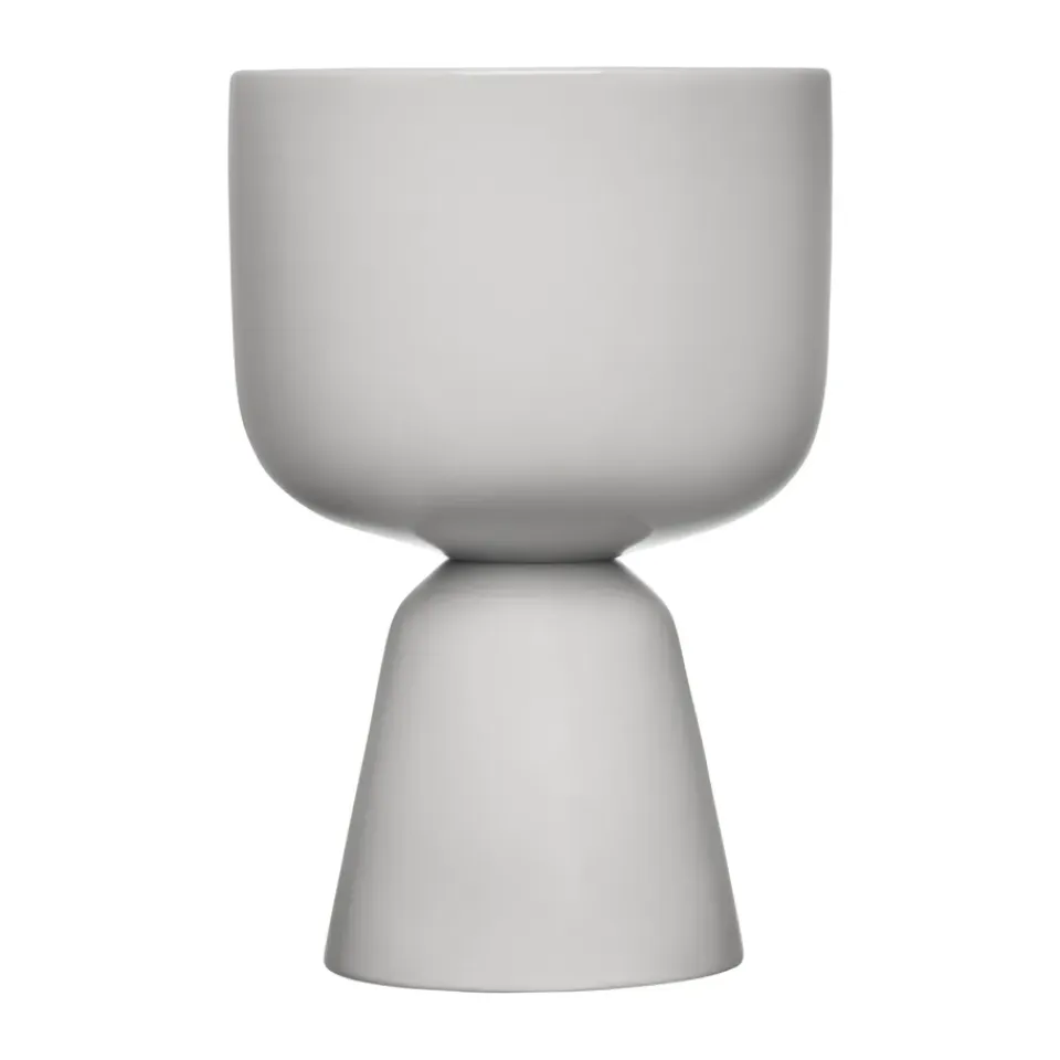 Cache-Pots<Iittala Pot Nappula Ø15.5 cm h23 cm, Gris clair