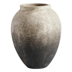 Cache-Pots<MUUBS Pot Story h28 cm Ø23 cm, Gris