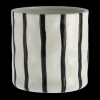 Cache-Pots<Scandi Living Pot Thrive Ø16 cm, Blanc-noir