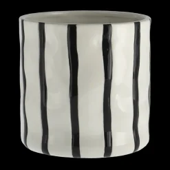 Cache-Pots<Scandi Living Pot Thrive Ø16 cm, Blanc-noir
