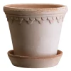 Cache-Pots<Bergs Potter Pot vitré Københavner Ø14 cm, Rose