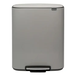 Poubelles À Pédale<Brabantia Poubelle à pédale Bo bin 2 x 30 L, Mineral concrete grey