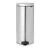 Poubelles À Pédale<Brabantia Poubelle à pédale New Icon 30 litres, Matt steel fingerprint proof