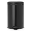 Poubelles À Pédale<Brabantia Poubelle à pédale New Icon 20 litres, noir mate