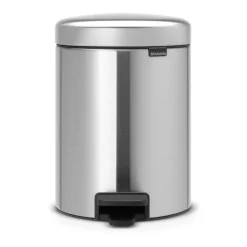 Poubelles À Pédale<Brabantia Poubelle à pédale New Icon 5 litres, Matt steel fingerprint proof