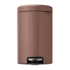 Poubelles À Pédale<Brabantia Poubelle à pédale New Icon 12 litres, Satin Taupe