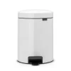 Poubelles À Pédale<Brabantia Poubelle à pédale New Icon 5 litres, white (blanc)