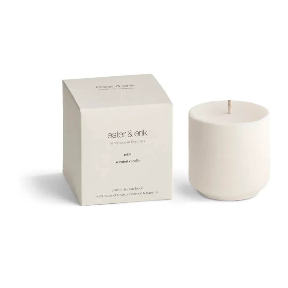 Bougies Parfumées & Diffuseurs<Ester & erik Recharge bougie parfumée , Amber & patchouli