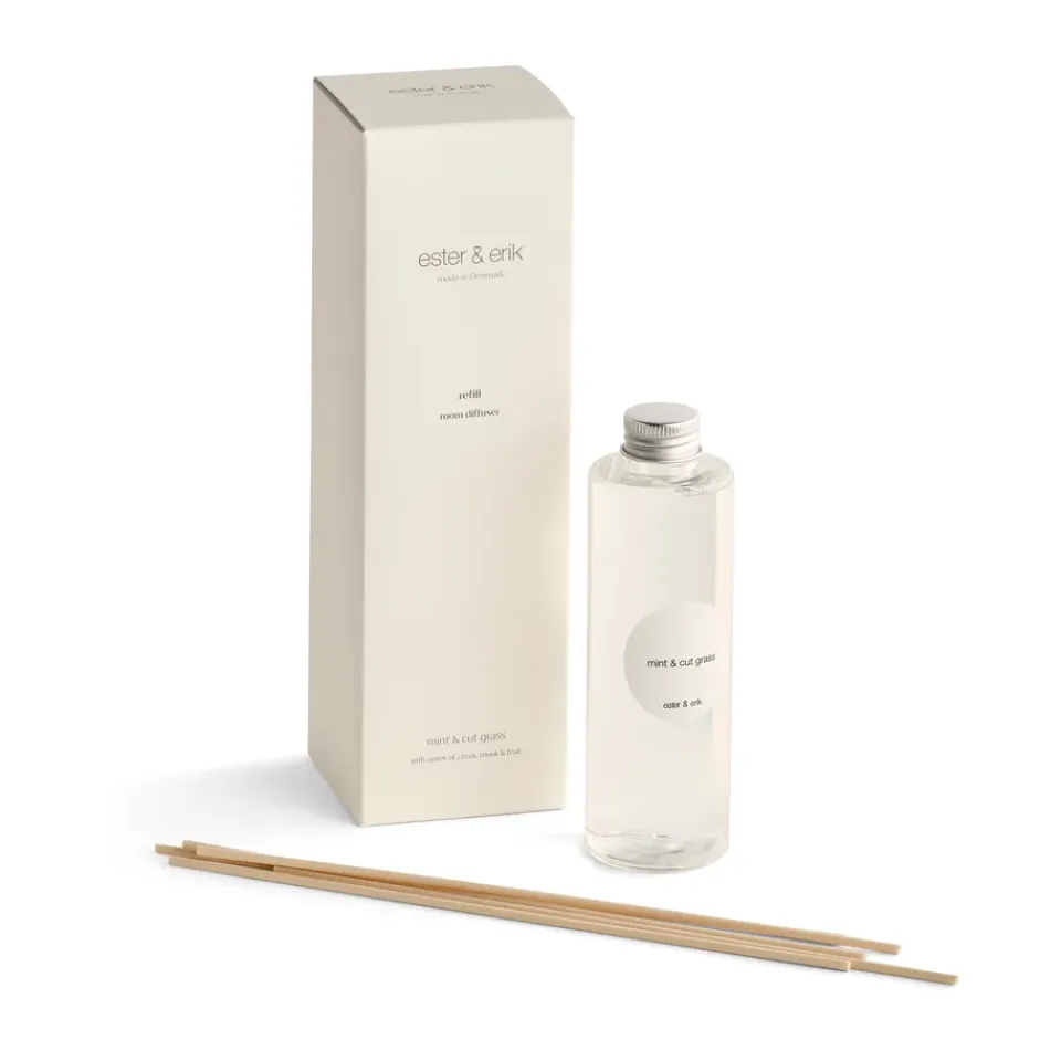 Bougies Parfumées & Diffuseurs<Ester & erik Recharge bâtonnets parfumés , Mint & cut grass