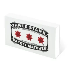 Accessoires Pour Bougies<Solstickan Design Recharge d'allumettes Three Stars 50-pack, Blanc