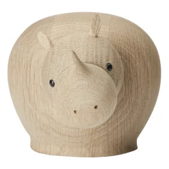 Figurines En Bois<Woud Rhinocéros en bois Rina, Medium