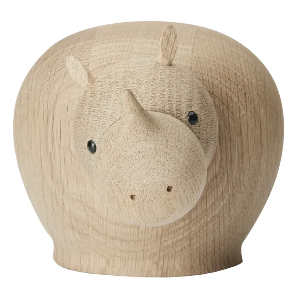 Figurines En Bois<Woud Rhinocéros en bois Rina, Medium